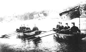 Water Police on Brisbane River circa. 1906 